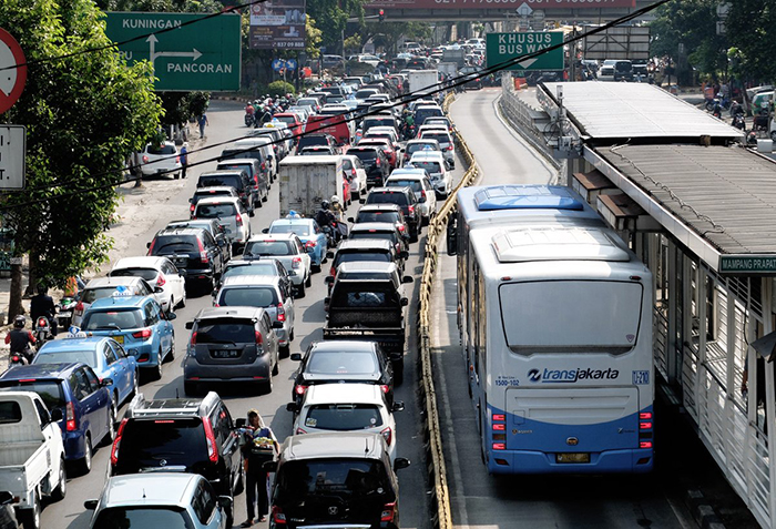 Indonesian Traffic Jam